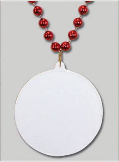 Do It Yourself Discs Red Beads