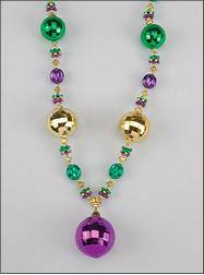 Big and Long Mardi Gras Beads
