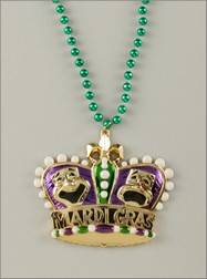 Mardi Gras Themes Comedy/Tragedy Medallion
