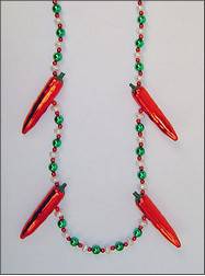 Red Chili Pepper Beads