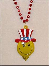 Smily Face Beads Uncle Sam