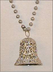 Wedding Beads Silver Bell