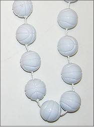 Sports Themes Basketballs Opaque White