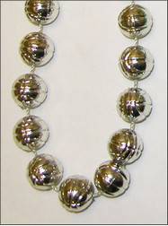 Sports Themes Basketballs Silver