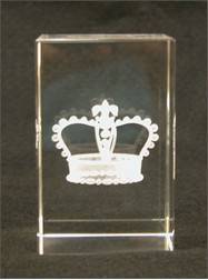 Gift Items Crystal Crown Paper Weights