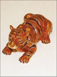 Gift Items Bengal Tiger Purple and Gold