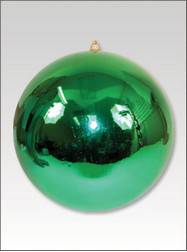 Decorations 280mm Green Ball