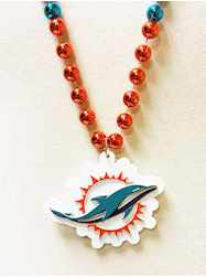 Sports Themes NFL Miami Dolphins Necklace