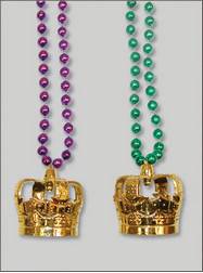 Mardi Gras Themes Gold Crown Mix