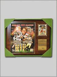 New Orleans Saints MVP Drew Brees Plaque