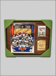 New Orleans Saints Super Bowl Champions Plaque