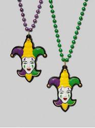 Mardi Gras Themes Fleur de Lis Jester