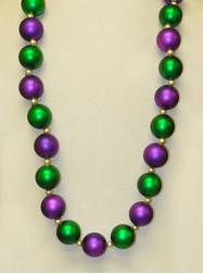 Mardi Gras Themes- Alternating Purple, Green & Gold