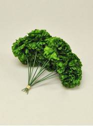 Plush Dolls & Toys - Green 7" Short Stem Carnations