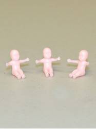 Plush Dolls & Toys - Flesh Tone King Cake Babies
