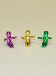Plush Dolls & Toys - Metallic King Cake Babies
