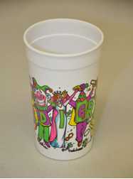 Theme Plastic Cups - Mardi Gras Parade