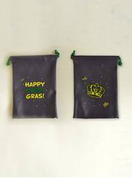 Bead Bags - Drawstring Vinyl Bag