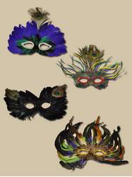 Feather Mask MASK ASST 5018/01
