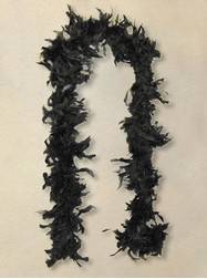Feather Boa Black Light Weight