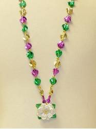 Handstrung Mardi Gras Beads