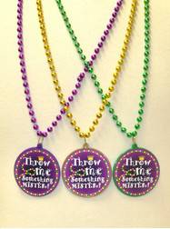 33" Throw Me Something Mister! Decal Bead