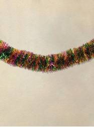5" X 9 Thin Purple, Green and Gold Garland