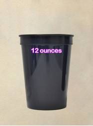 Plastic Cups 12 Ounce Navy BL Cup