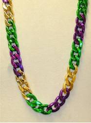 Big and Long Mardi Gras Beads