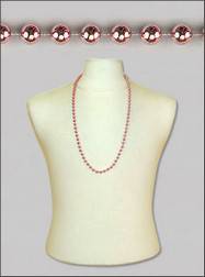 33" 7mm Round Metallic Champagne