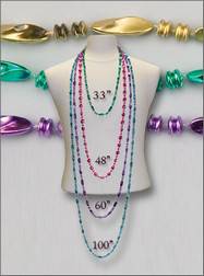 Metallic Swirl Beads