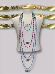 Metallic Swirl Beads