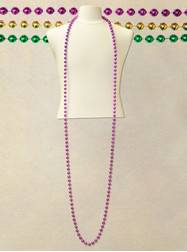 100" 14mm Round Metallic Purple, Green & Gold