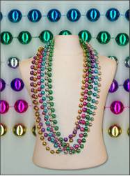 48" 18mm Round Metallic Assorted Colors