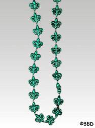New Orleans Themes Fleur De Lis Green 33"