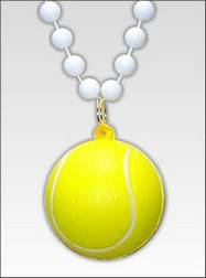 Sports Themes 33" Tennis Ball Beads