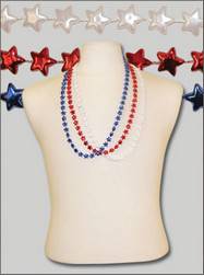 48" Star Mix Red, White & Blue