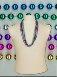 33" 7mm Round Metallic Assorted Colors