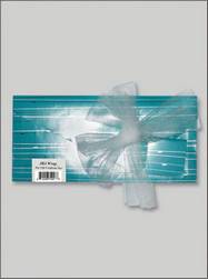 JBJ Wrap Blue Gift Certificate Bag
