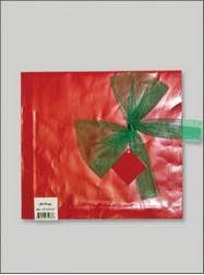 JBJ Wrap Christmas Red Large Bag