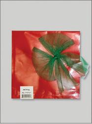 JBJ Wrap Christmas Red Medium Bag