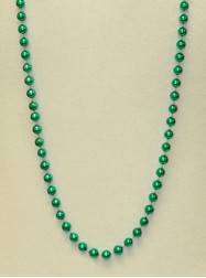 48" 10mm Round Metallic Green