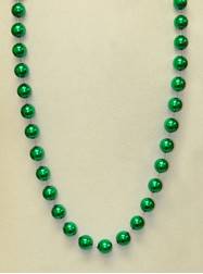 48" 18mm Round Metallic Green