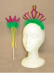 Fun Accessories - PGG Tiara Crown and Wand