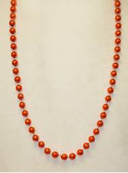 36" 10mm Round Metallic Orange