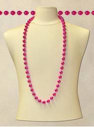 48" 16mm Round Metallic Pink