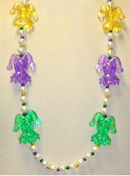 38" 12mm Pearl Beads with 6 PGG Jesters and PGG Spacers