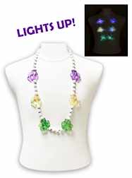 38" 12mm 6 PGG LED Comedy and Tragedy Mask with Pe