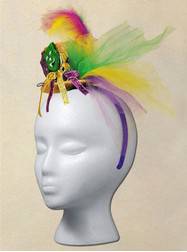 Fun Accessories - PGG Headband Hat with 2 Comedy and Tragedy Mask