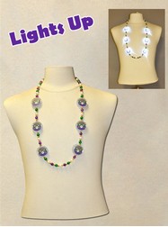 Light Up Mardi Gras Beads
